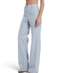 Lost Labels Bottega Veneta pre-owned light blue wide-leg trousers in a viscose and cotton blend