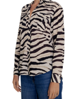 Ralph Lauren Zebra Print Blouse