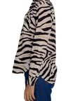 Ralph Lauren Zebra Print Blouse