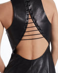 Alexander Wang leather dress