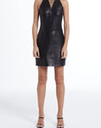 Alexander Wang leather dress