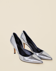 Isabel Marant silver heels