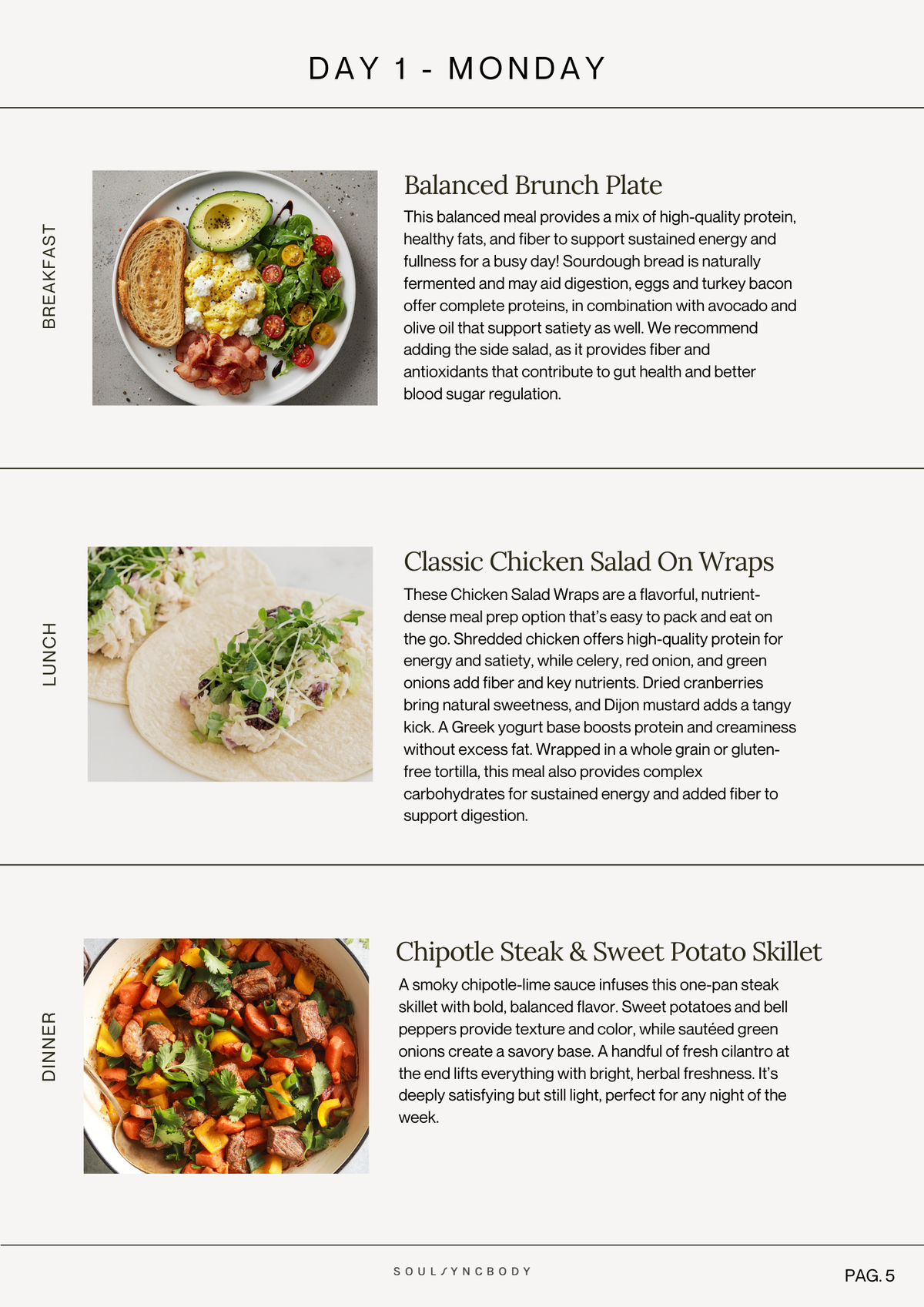 30-Day High Protein Meal Plan