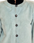 Saint Laurent Suede Jacket & Skirt Set
