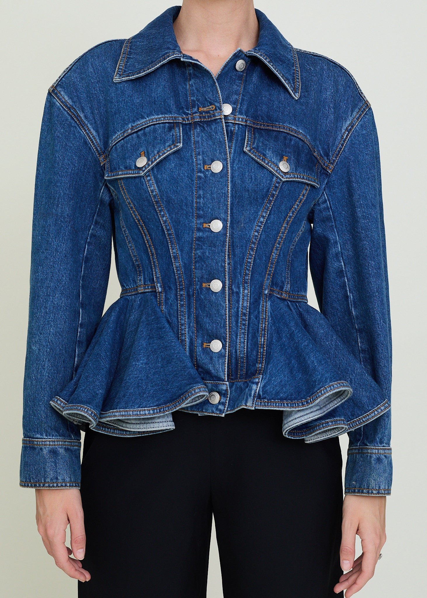 Alexander McQueen denim jacket
