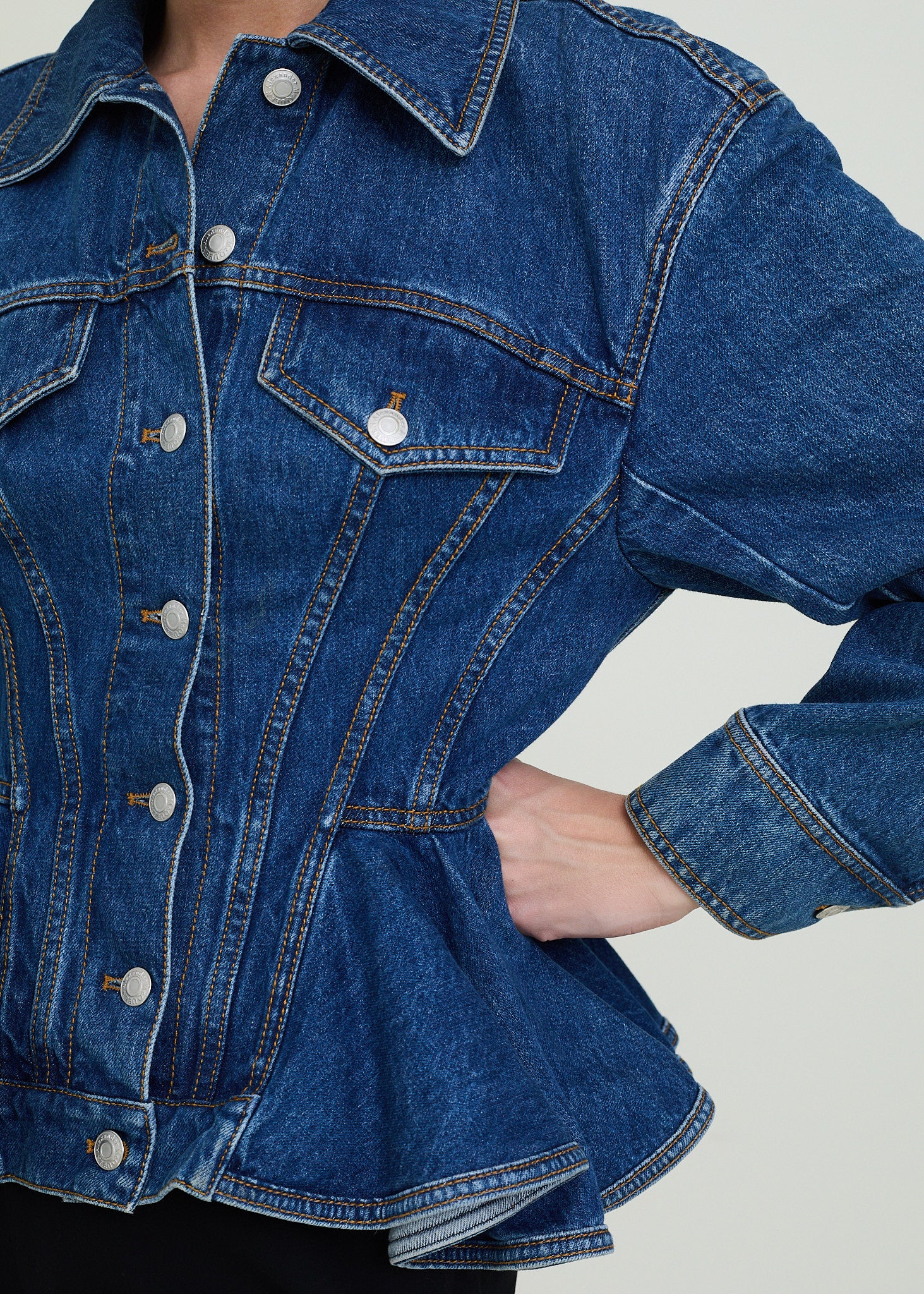 Alexander McQueen denim jacket