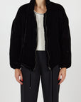 Isabel Marant velvet bomber jacket