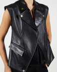 Givenchy leather vest