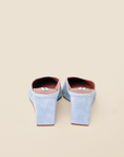 Alaia suede wedge