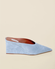 Alaia suede wedge