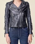 Nour Hammour leather jacket