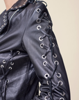 Nour Hammour leather jacket