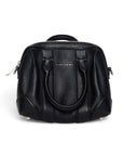 Lost Labels Givenchy mini black leather top-handle bag with structured design and silver hardware